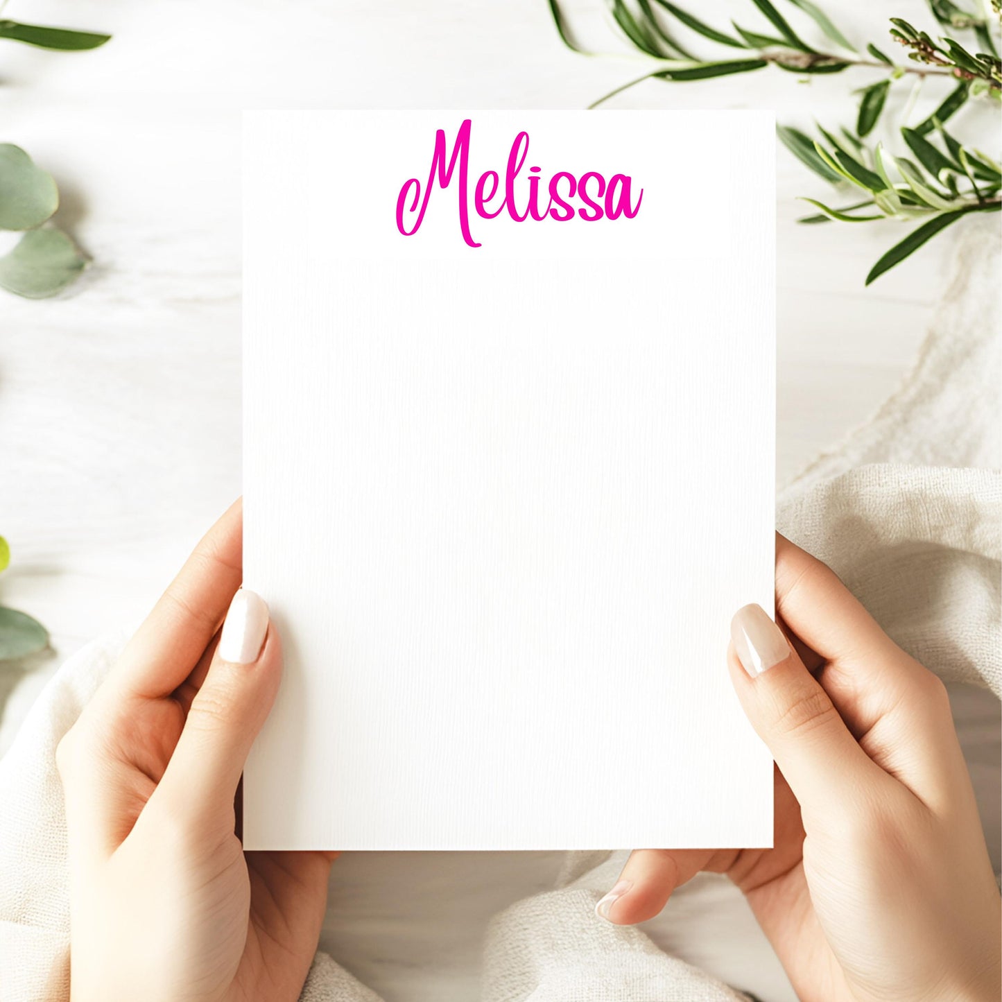 Personalized Notepad – Elegance, Functionality &amp; Your Personal Touch