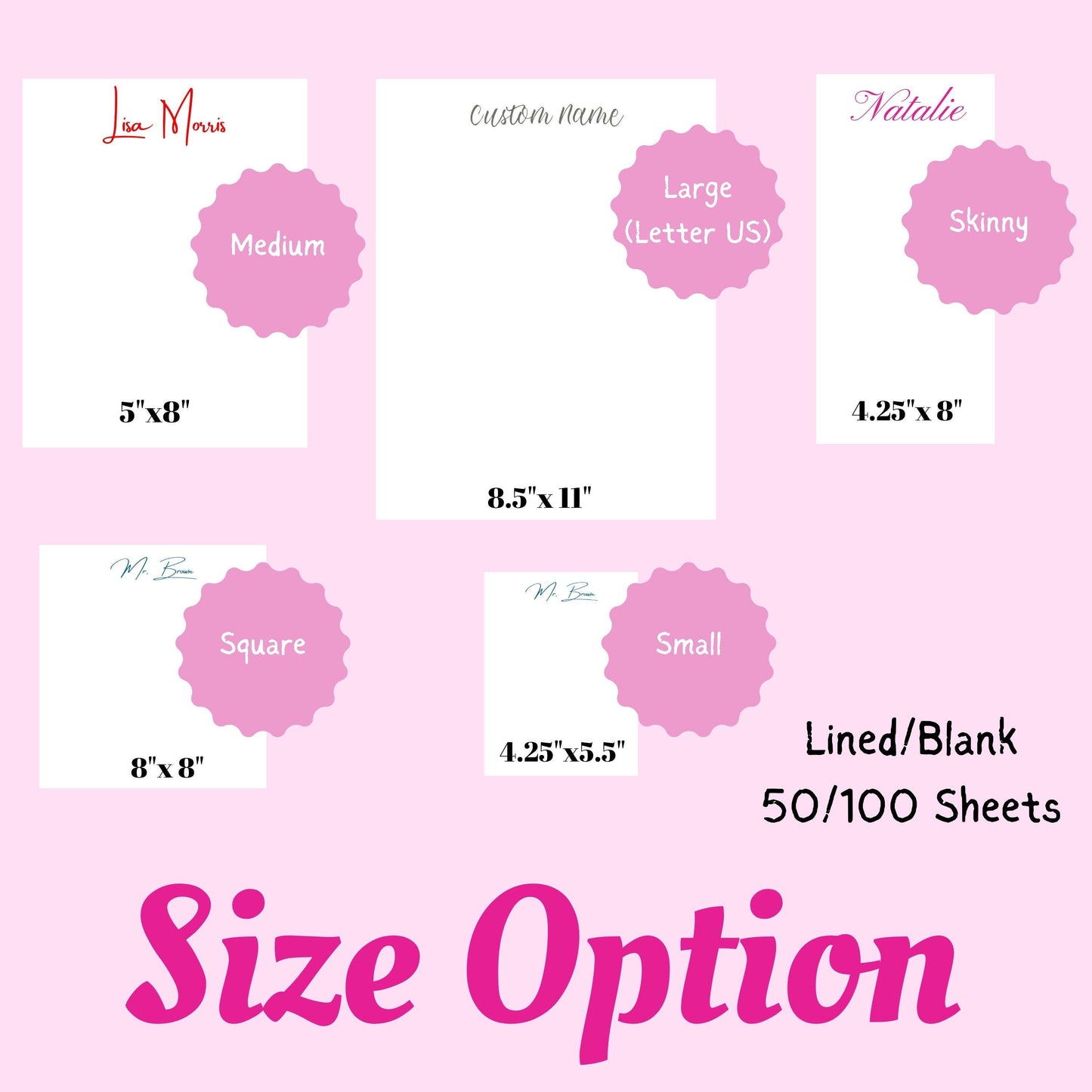 Personalized Notepad – Elegance, Functionality &amp; Your Personal Touch