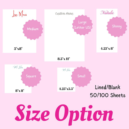 Personalized Notepad – Elegance, Functionality &amp; Your Personal Touch