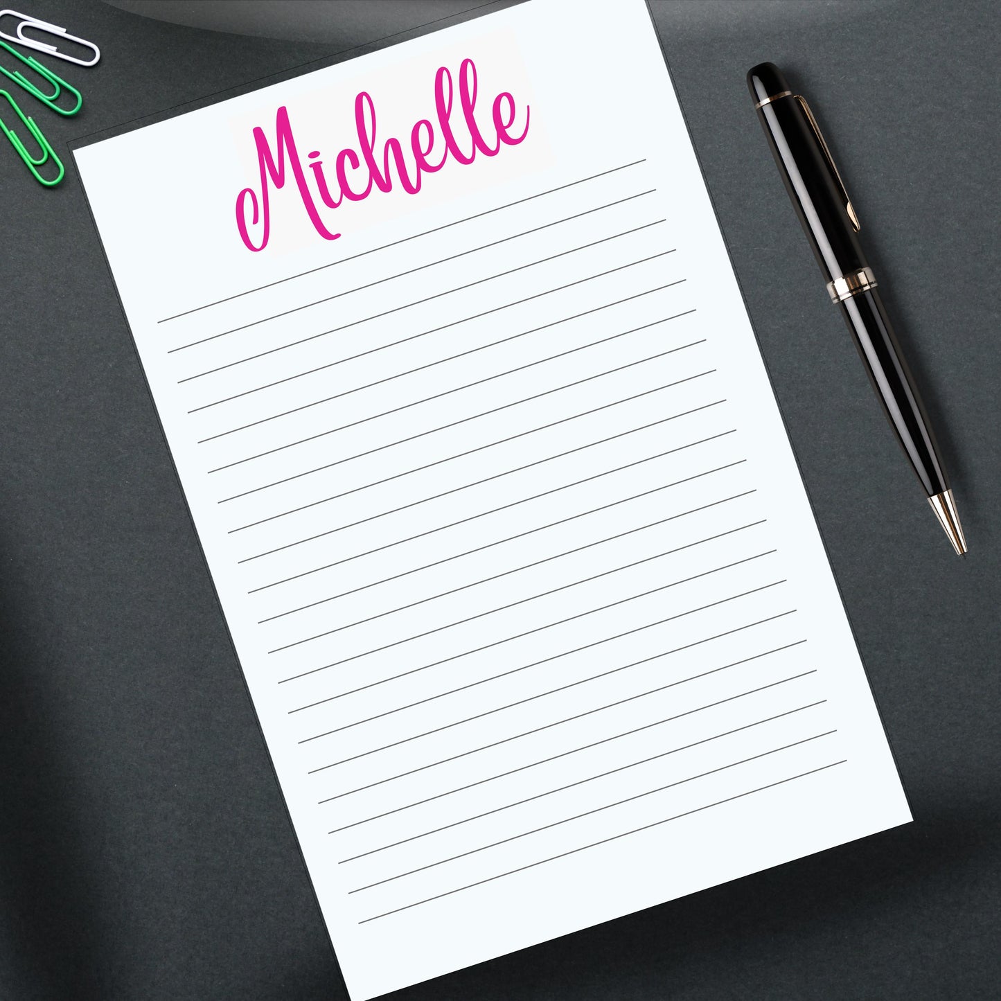 Personalized Notepad – Elegance, Functionality &amp; Your Personal Touch